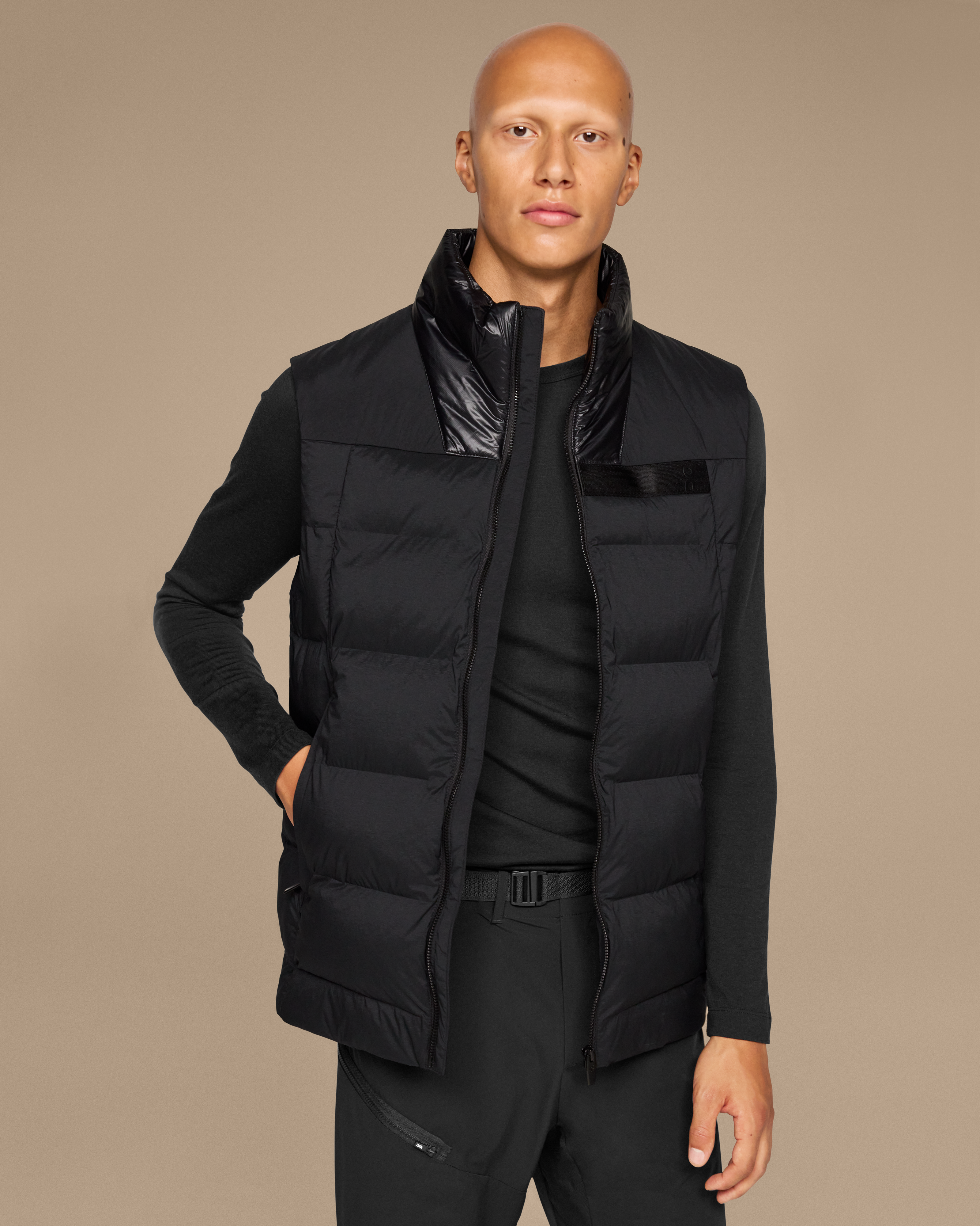 on challenger vest Black