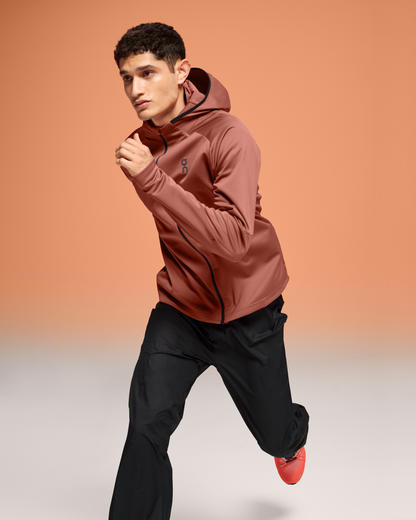 On Climate Zip Hoodie Auburn