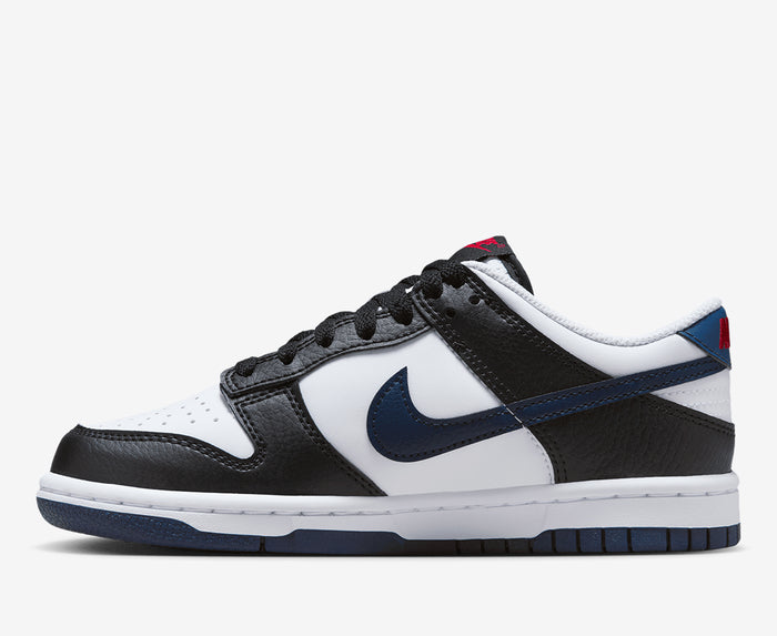 Nike Dunk Low Black White Midnight Navy Sale