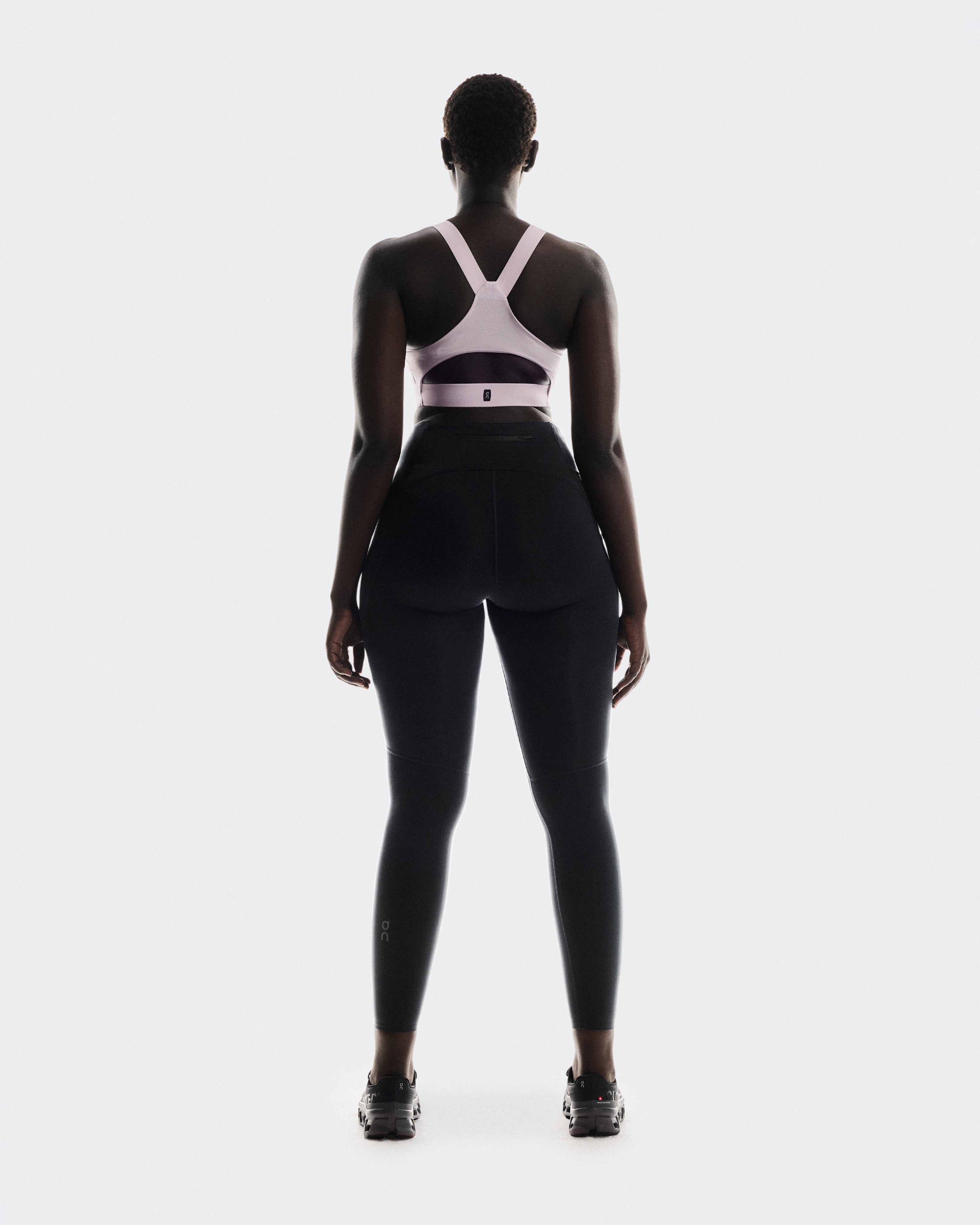 on performance tights Black (Women's)