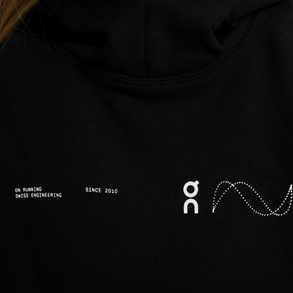 On Club Hoodie Avant Black (Women'S)