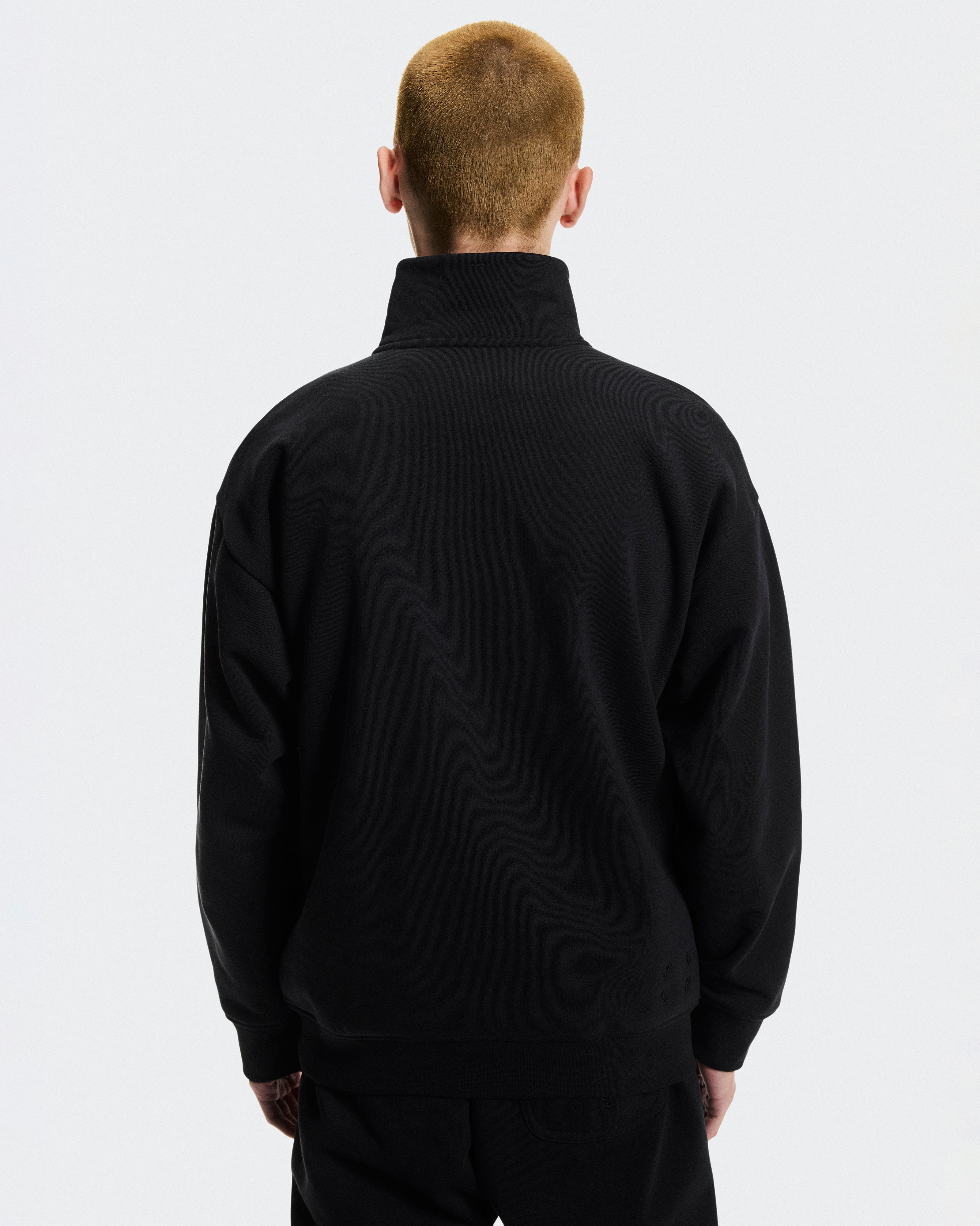 On Club Collective 1/4 Zip Black