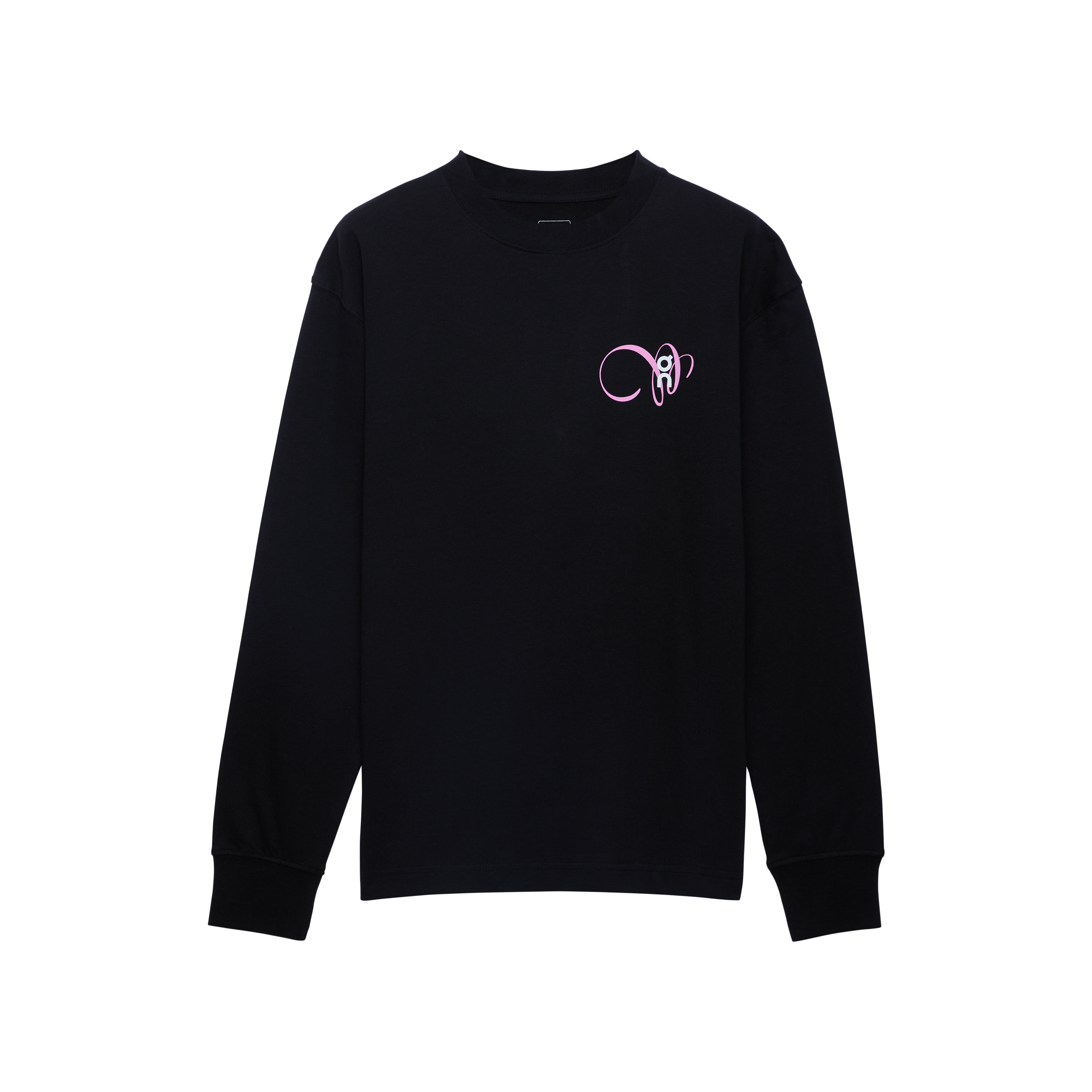 On Club Long-T Graphic Black (Women'S) (Women's)