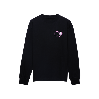 On Club Long-T Graphic Black (Women'S) (Women's)