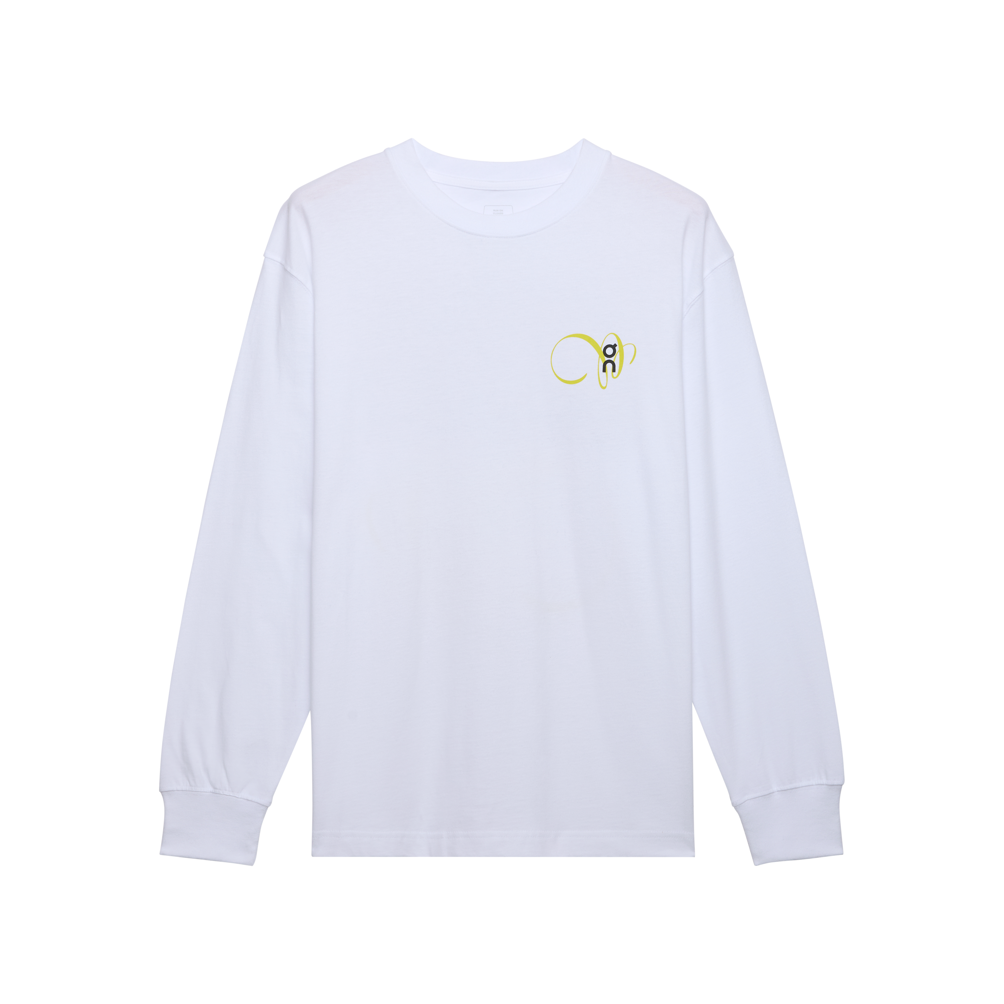 on club long-t graphic White