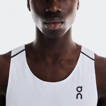 On Performance Tank White | Silver