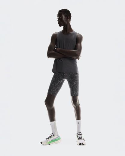 On Race Tights Half Iron | Glacier