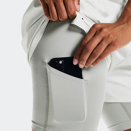 On 3" Performance 2/1 Shorts Iceberg | Tin (Women'S)
