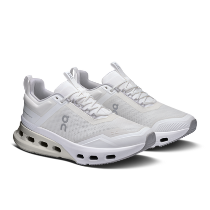 on running cloudnova x white glacier (women's)