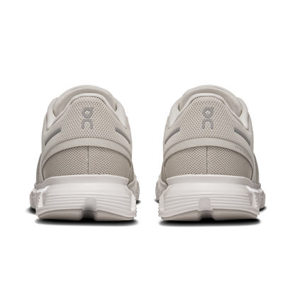 On Cloud 6 Wide Pearl White (Women'S)