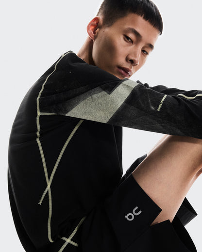 on active long-t graphic Black