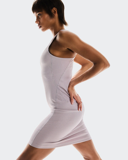 On All-Day Ribbed Dress Orchid | Lilac (Women's)