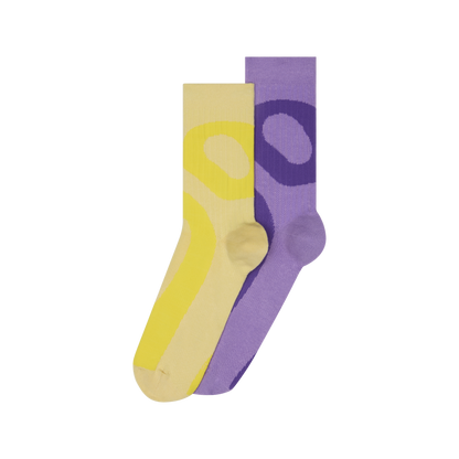 On Liquid Logo Sock High 2P Aconite | Endive