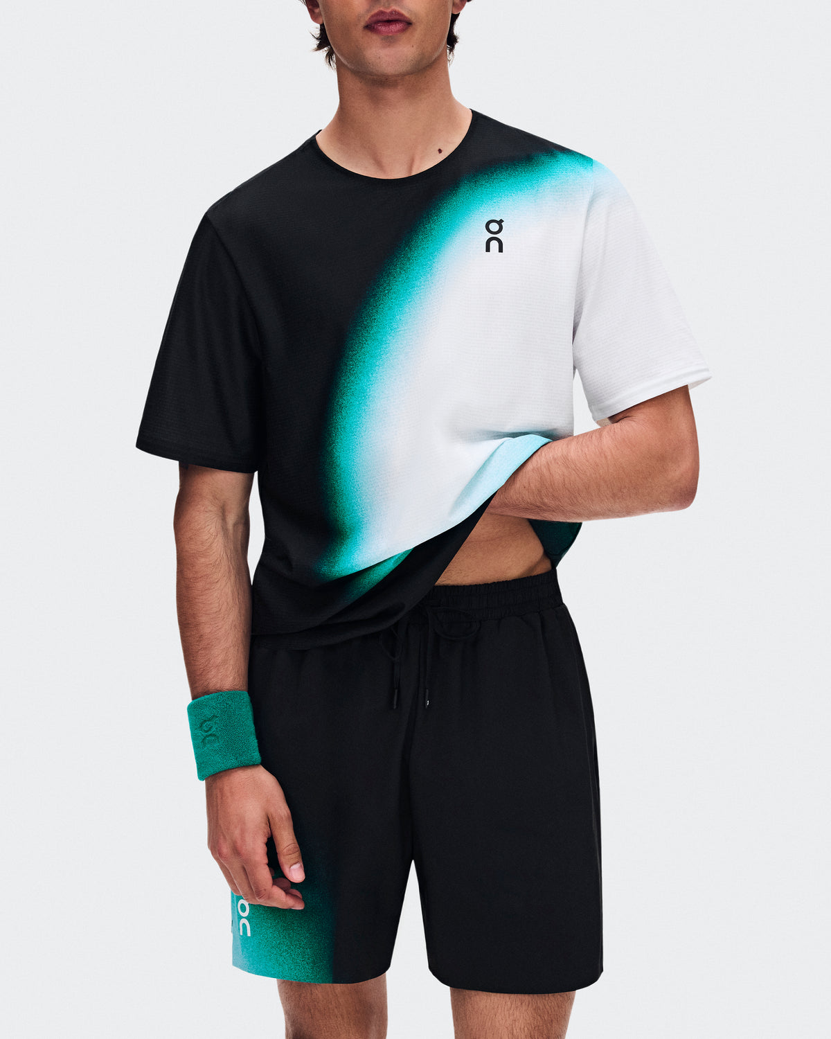 On 5" Court Shorts Swing Black | Neem