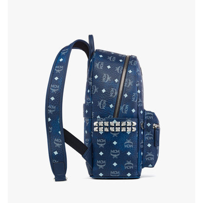 MCM Small-Medium Stark Side Studs Backpack in Visetos