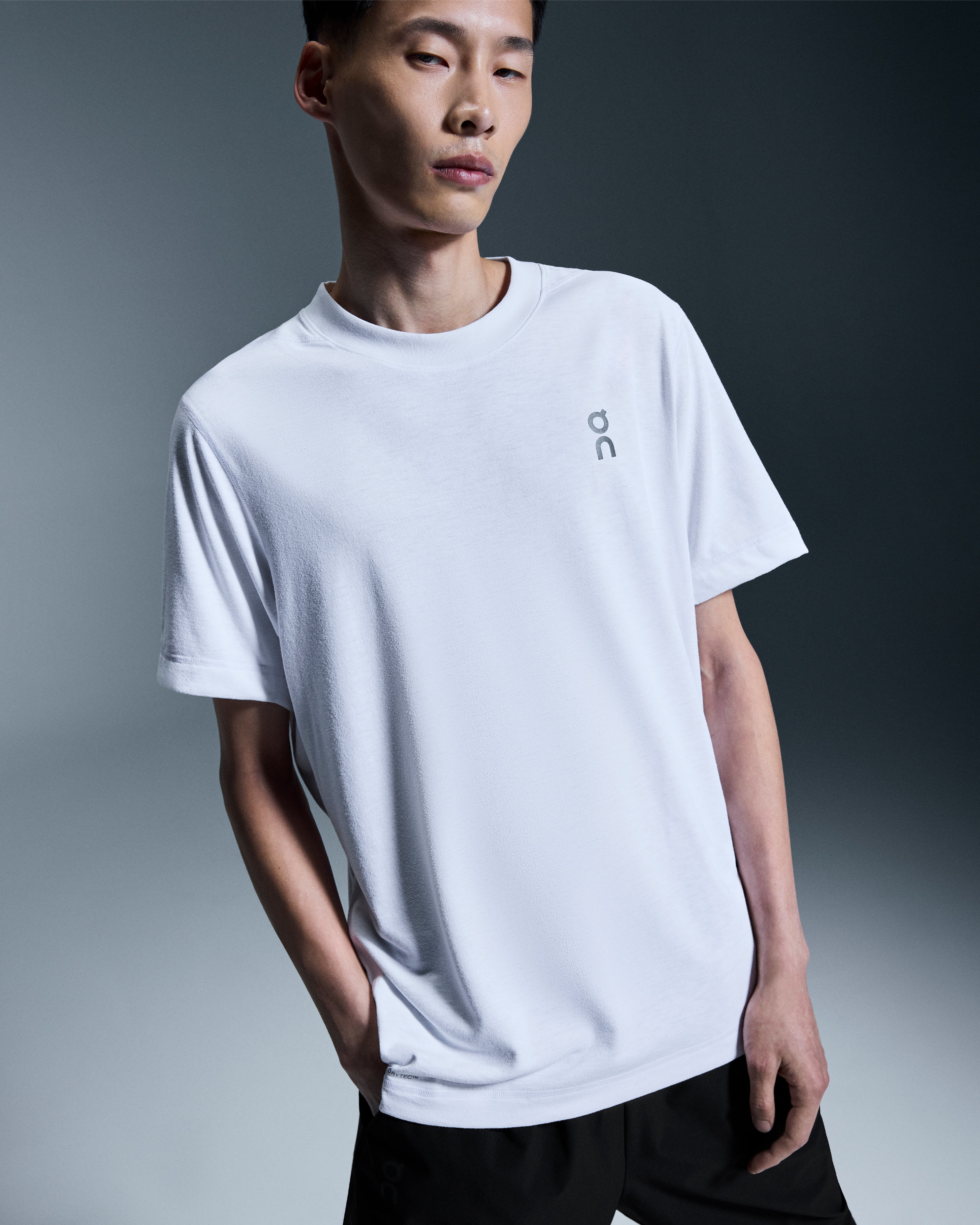 on train-t graphic White