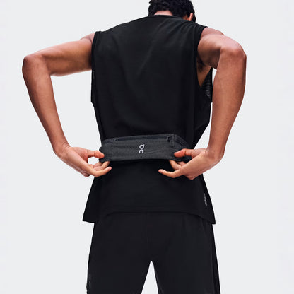 On On Run Tank Black