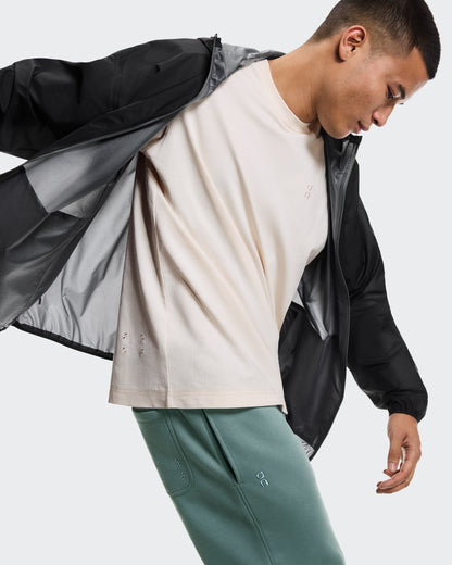 On Explore Lightweight Waterproof Jacket Black