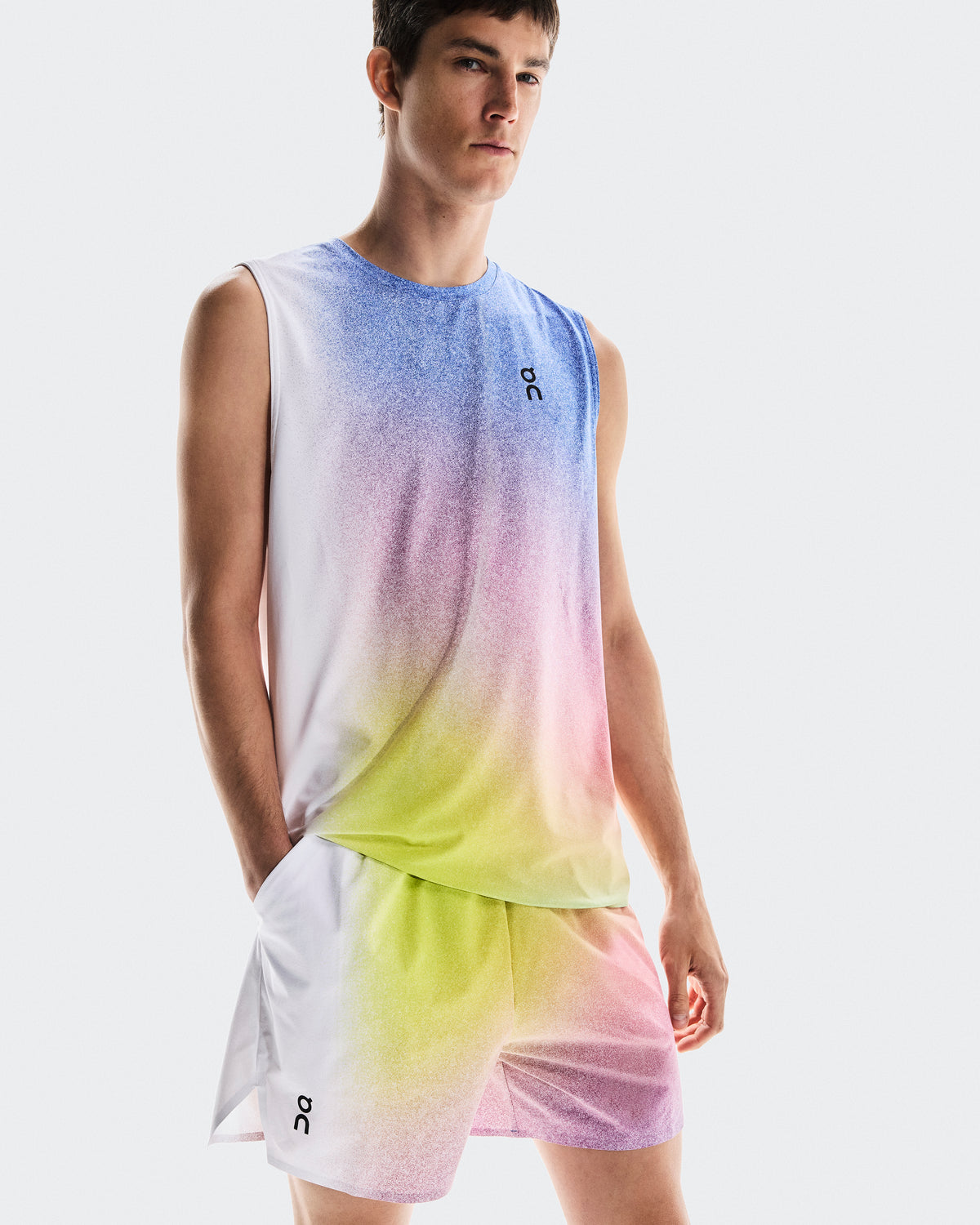 On Court Shorts White | Indigo