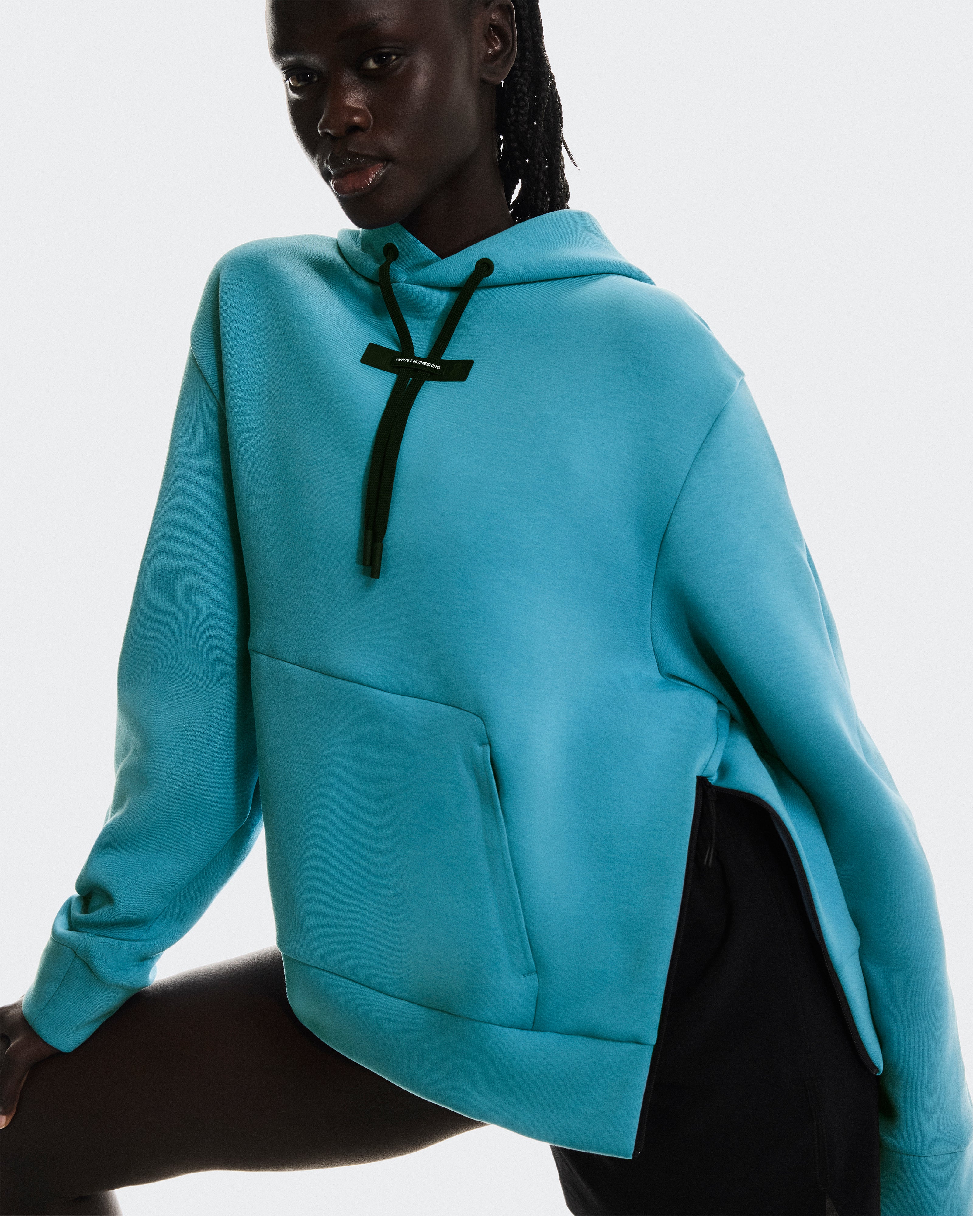 On Focus Tech Hoodie Niagara (Women'S)