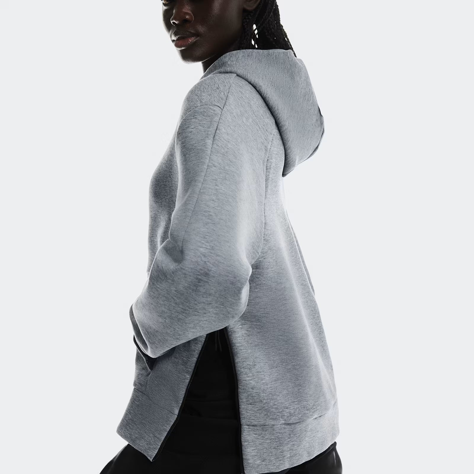 On Focus Tech Hoodie Basalt (Women'S)