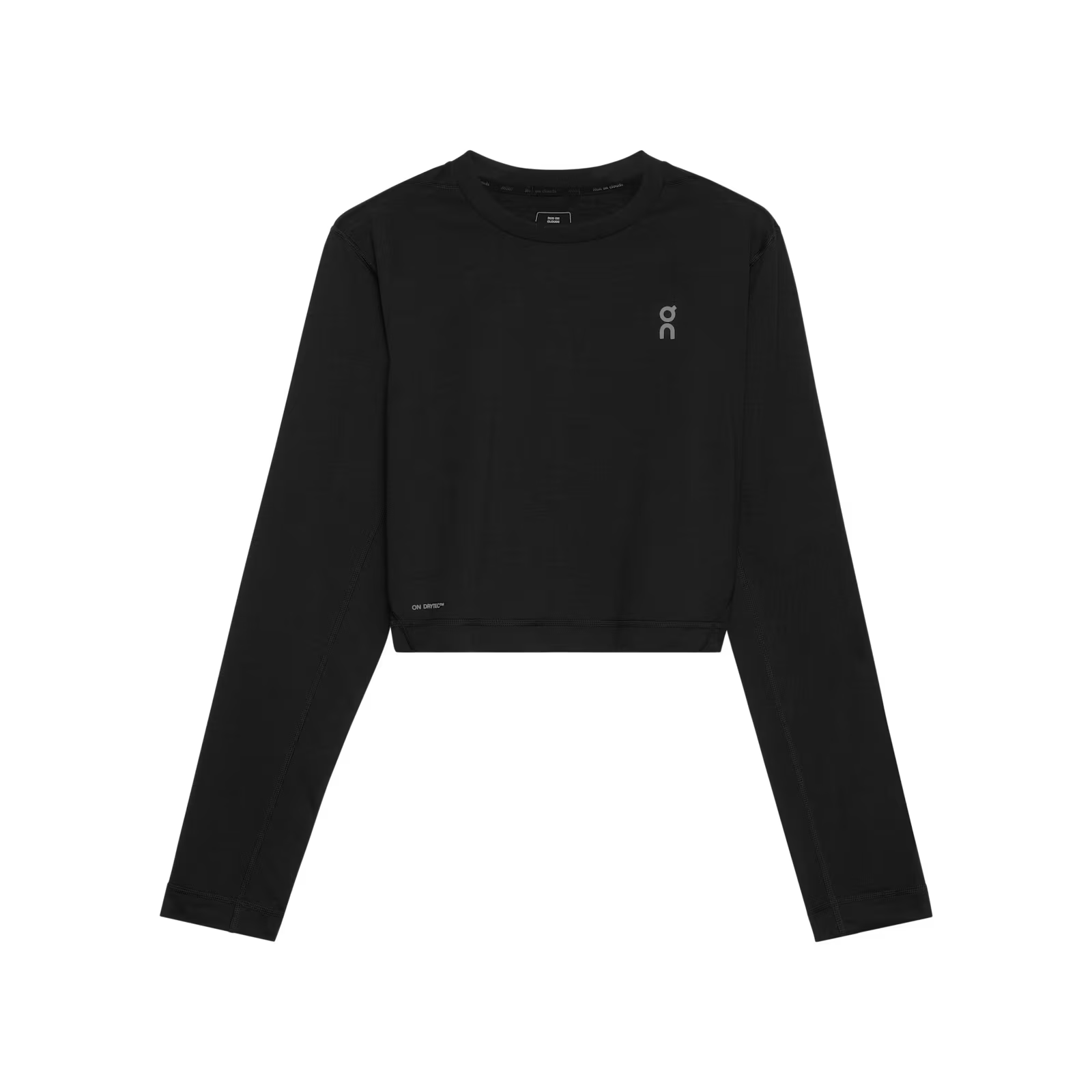 On Train Long-T Crop Graphic Black (Women'S)