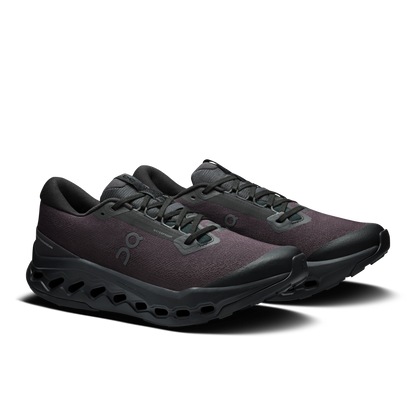 on running cloudsurfer trail 2 waterproof black