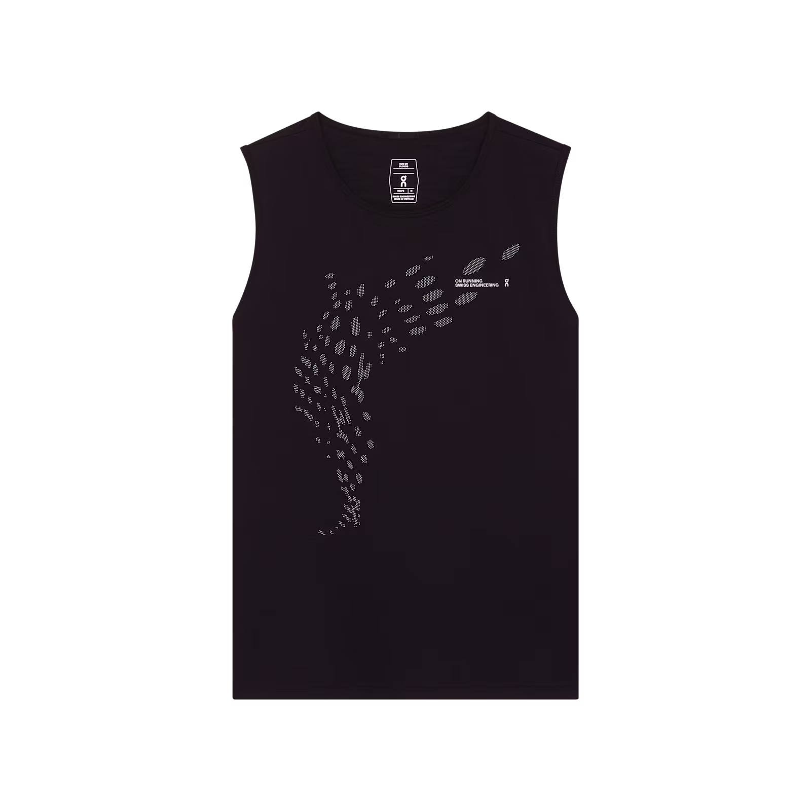On On Run Tank Black