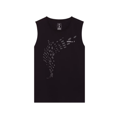 On On Run Tank Black