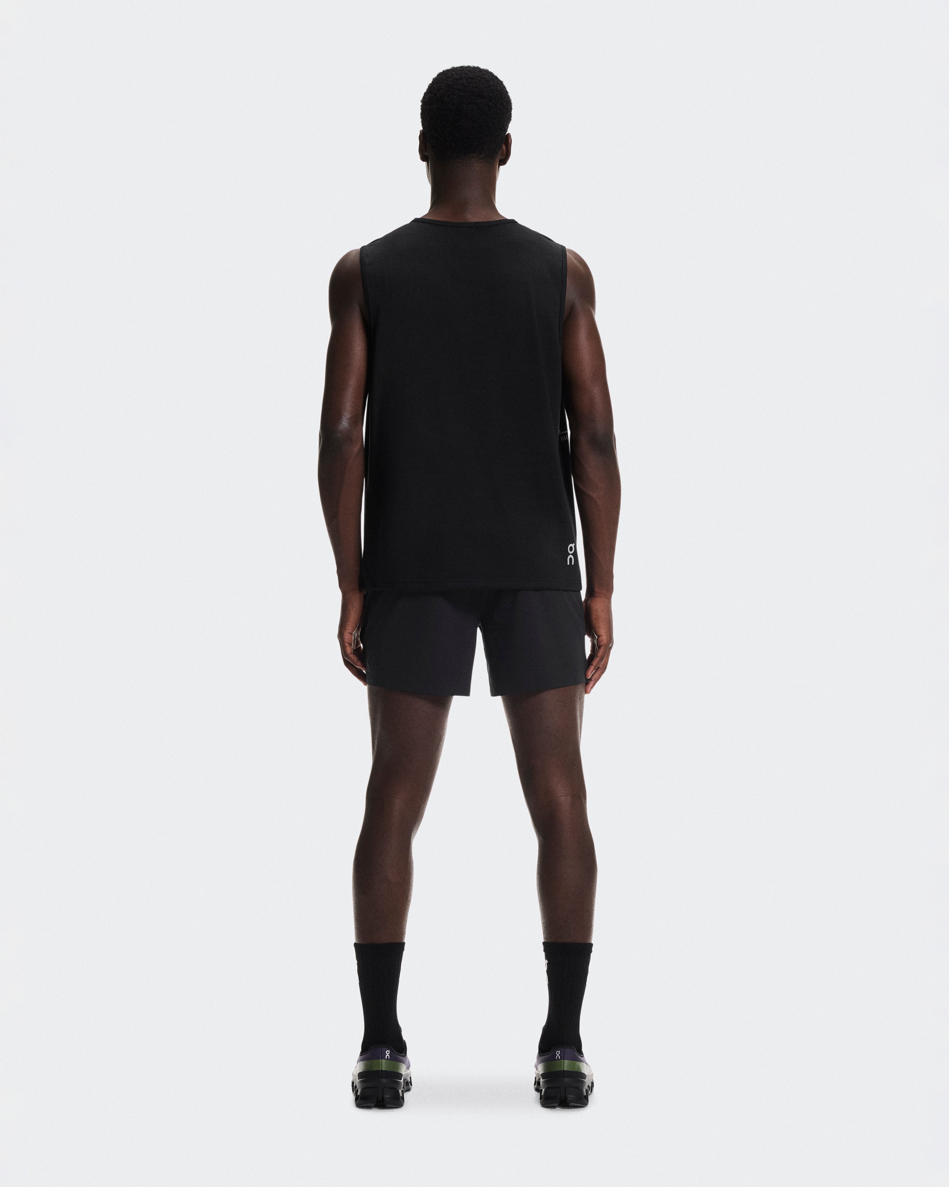 On On Run Tank Black