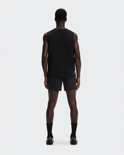 On On Run Tank Black
