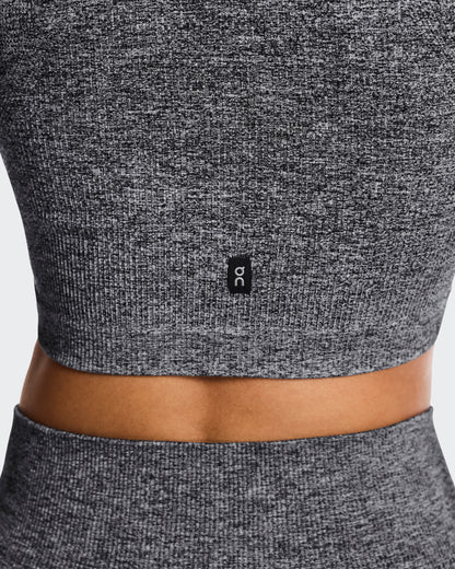 On Studio Knit Crop Graphite Heather (Women'S)