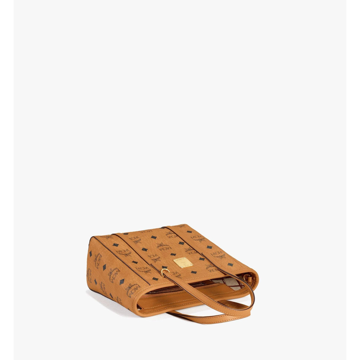 MCM Mini Toni Top-Zip Shopper in Visetos