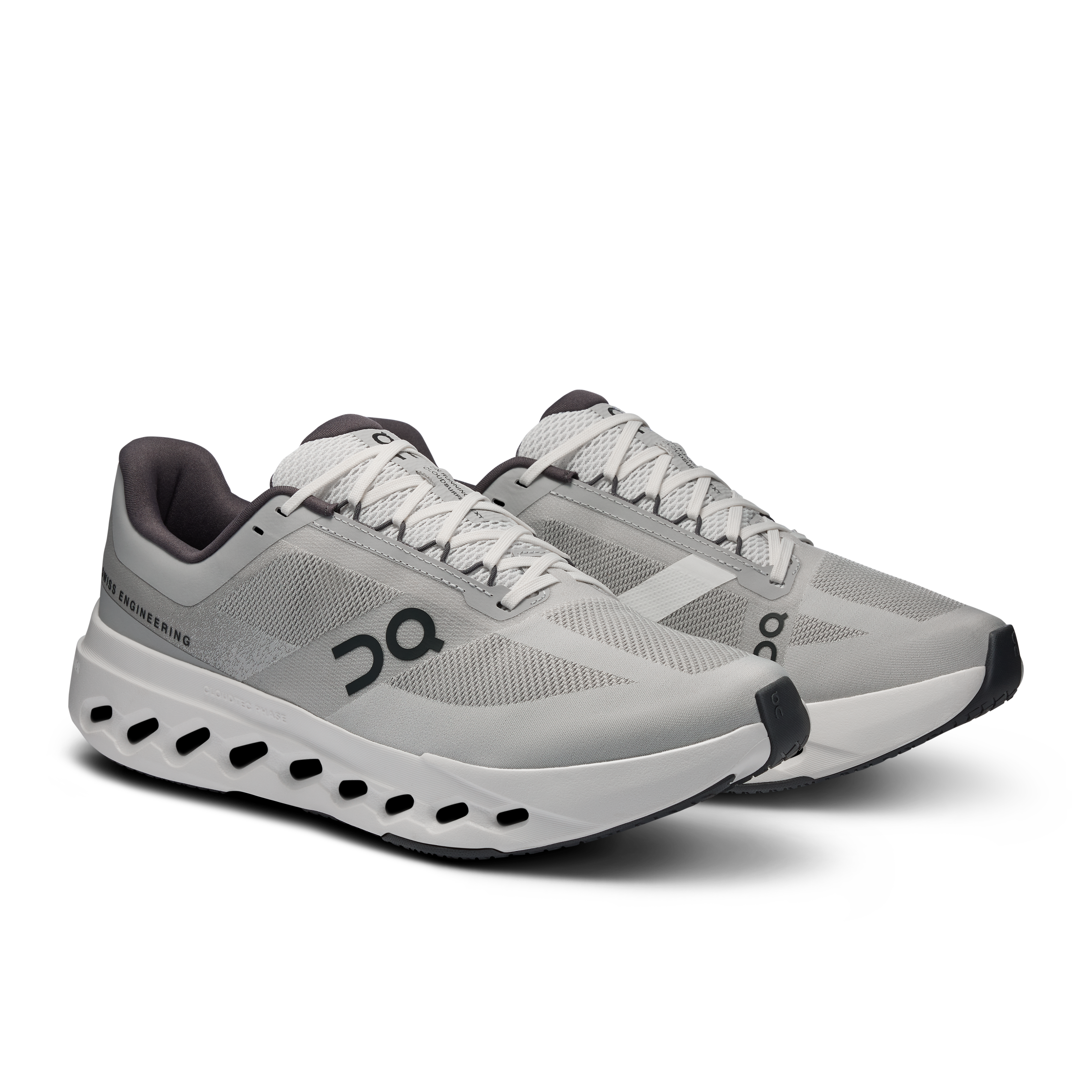 On Cloudsurfer Next Glacier White