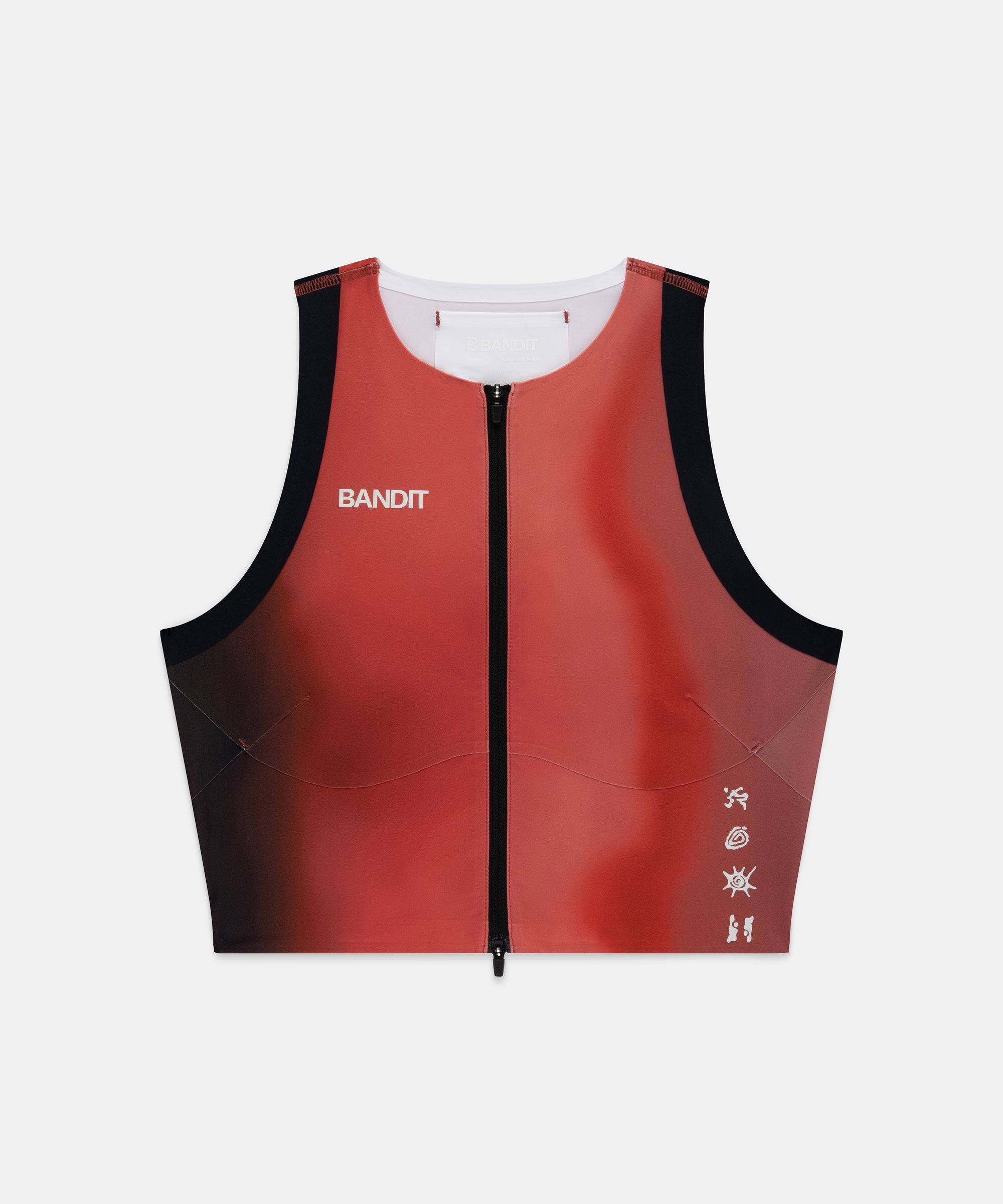 Bandit Womens Adapto Distance Race Top Salt Stain Rusted Apricot