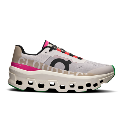On Running Cloudmon Runningster Silver Ivory