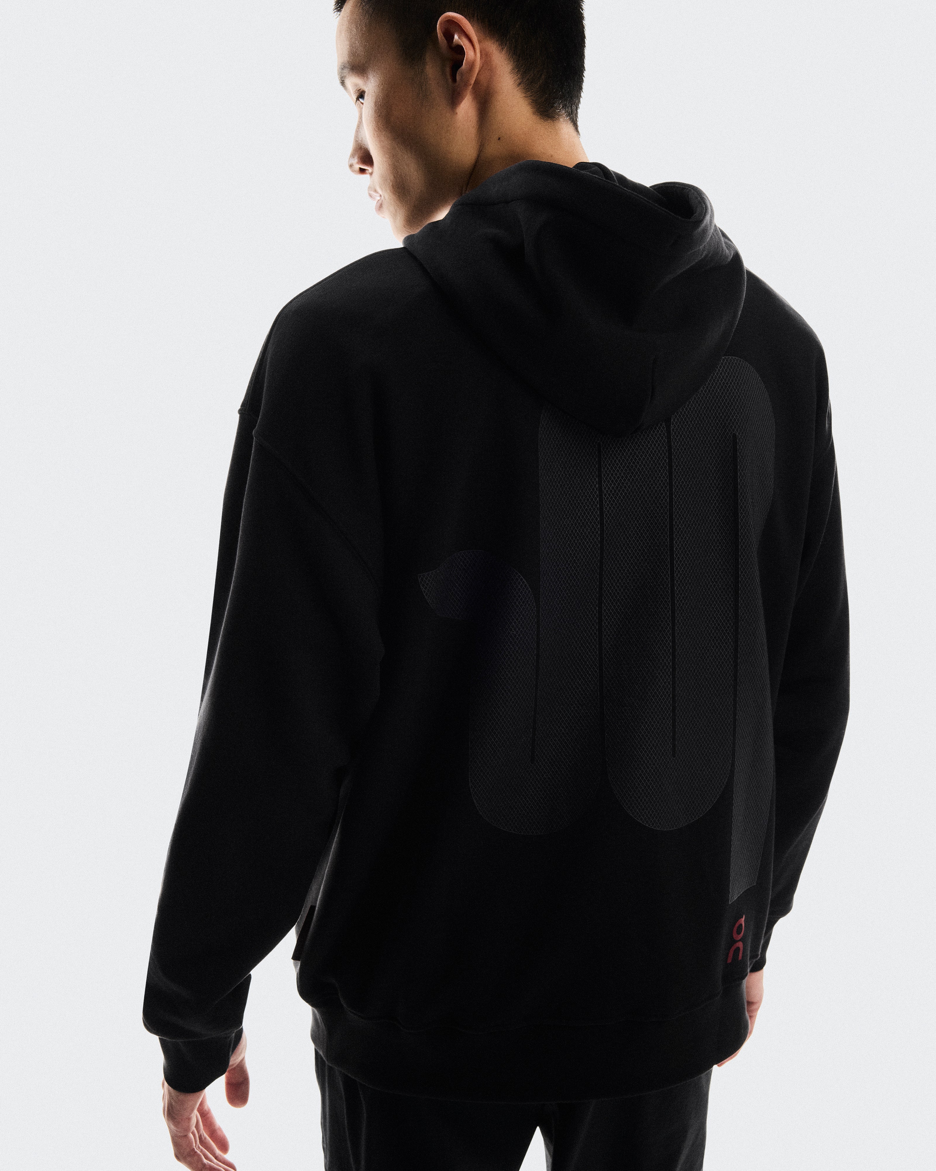 On Graphic Club Hoodie Black