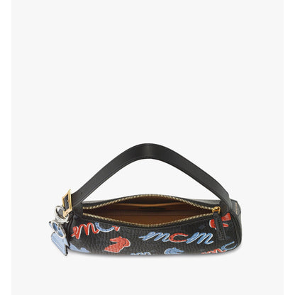 MCM Year of the Horse Aren Shoulder Bag in Visetos