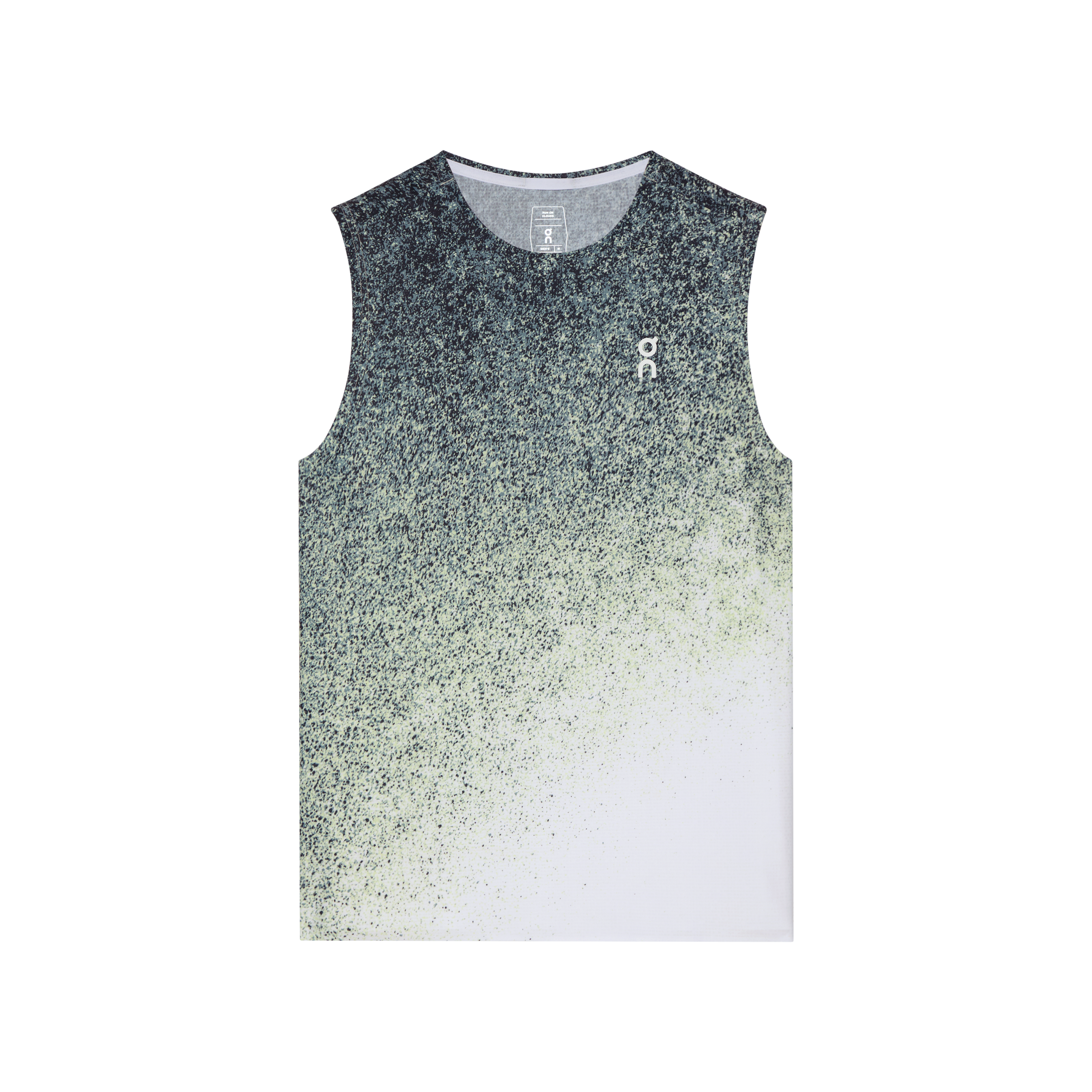 On Court Tank Fade Mineral | White