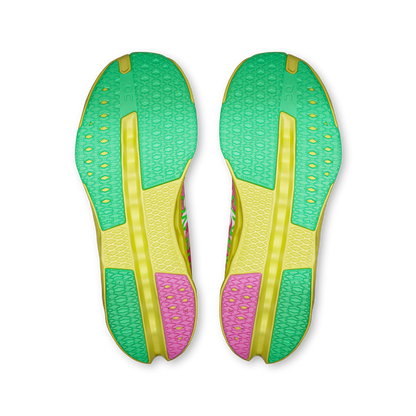 on running cloudsurfer next pink limelight (women's)