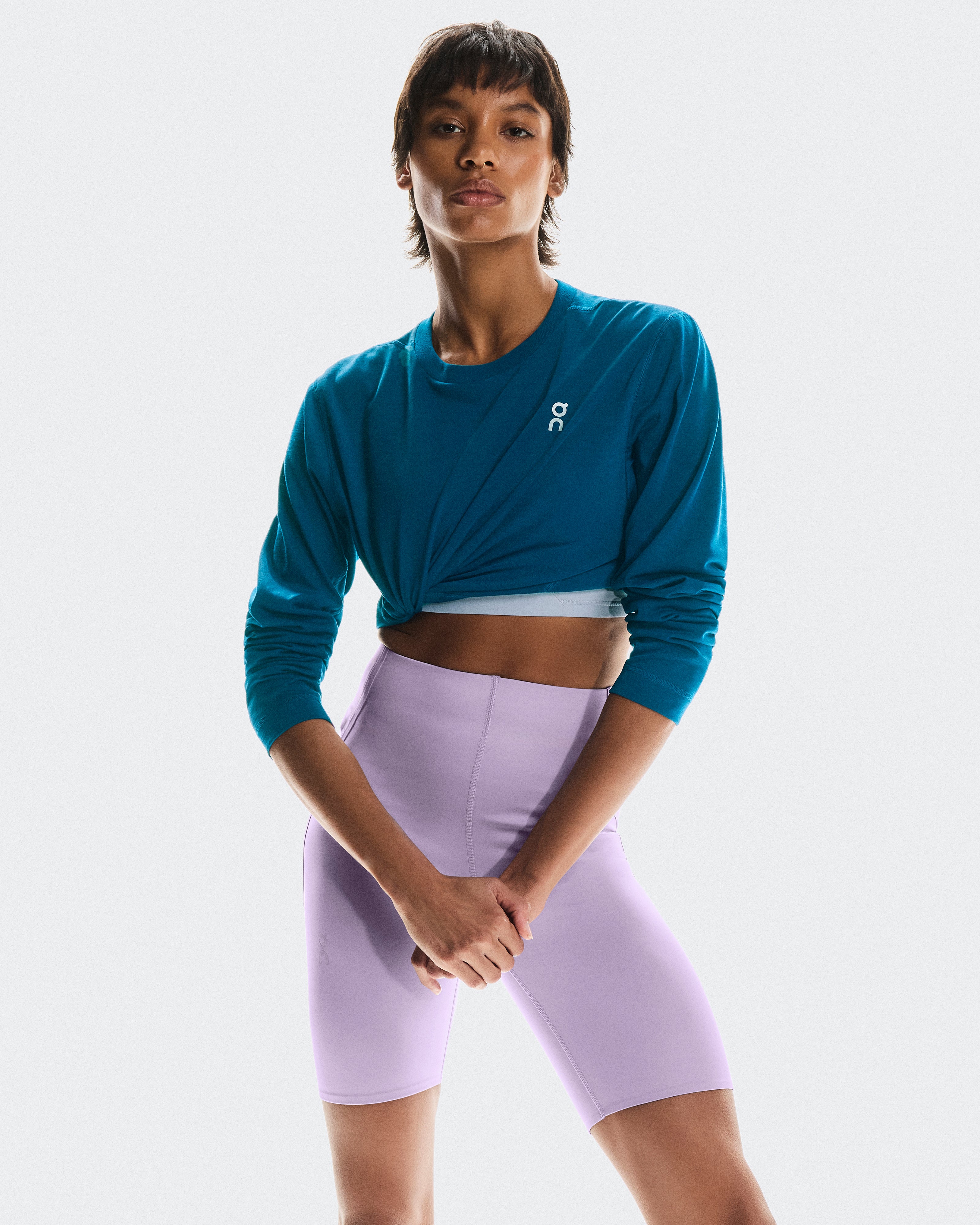 On Train Long-T Crop Tempest (Women's)