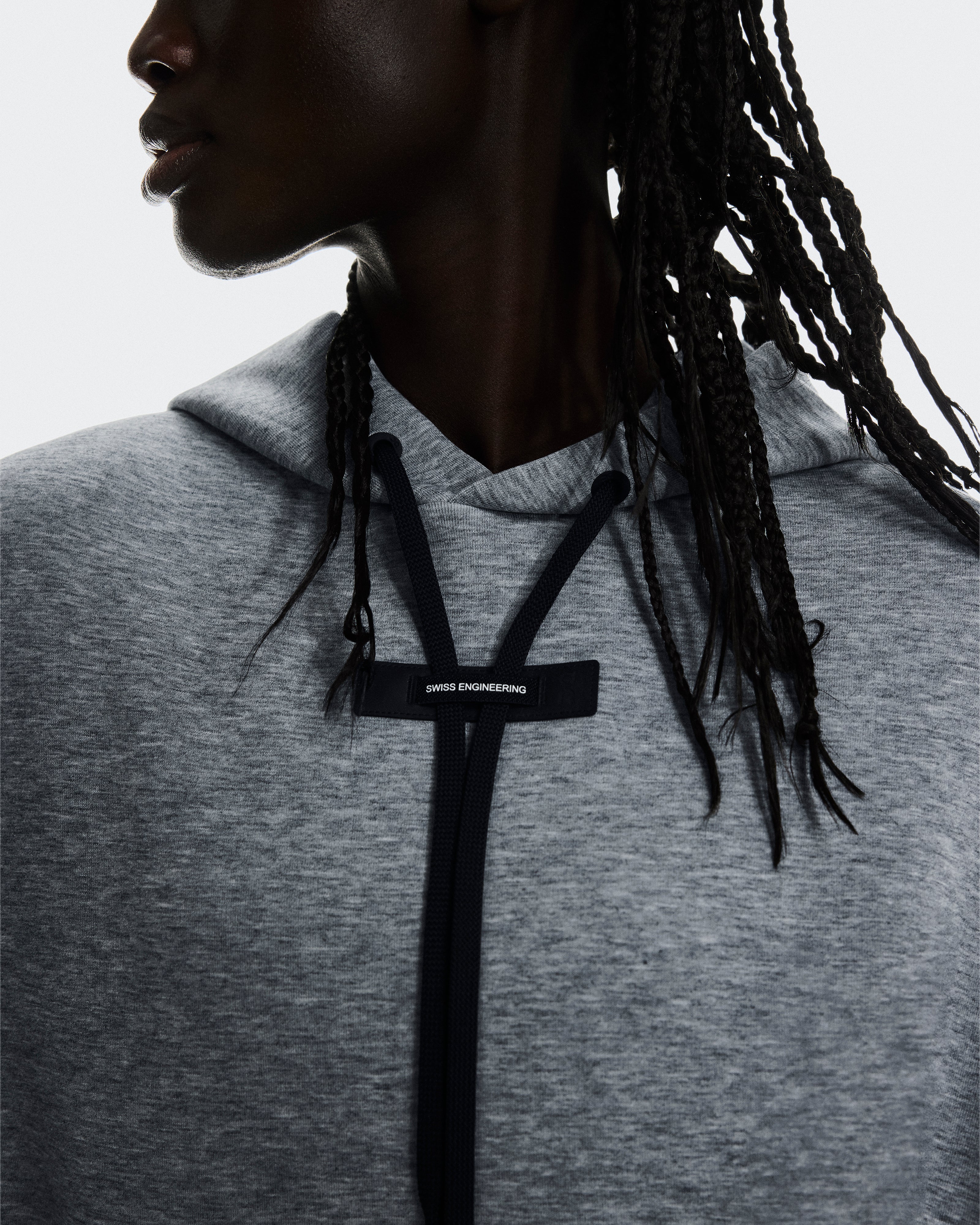 On Focus Tech Hoodie Basalt (Women'S)