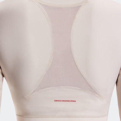 On Train Long Sleeve Crop Year Of The Horse Pearl (Women'S)