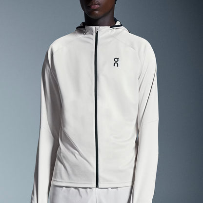 On Climate Zip Hoodie Silver