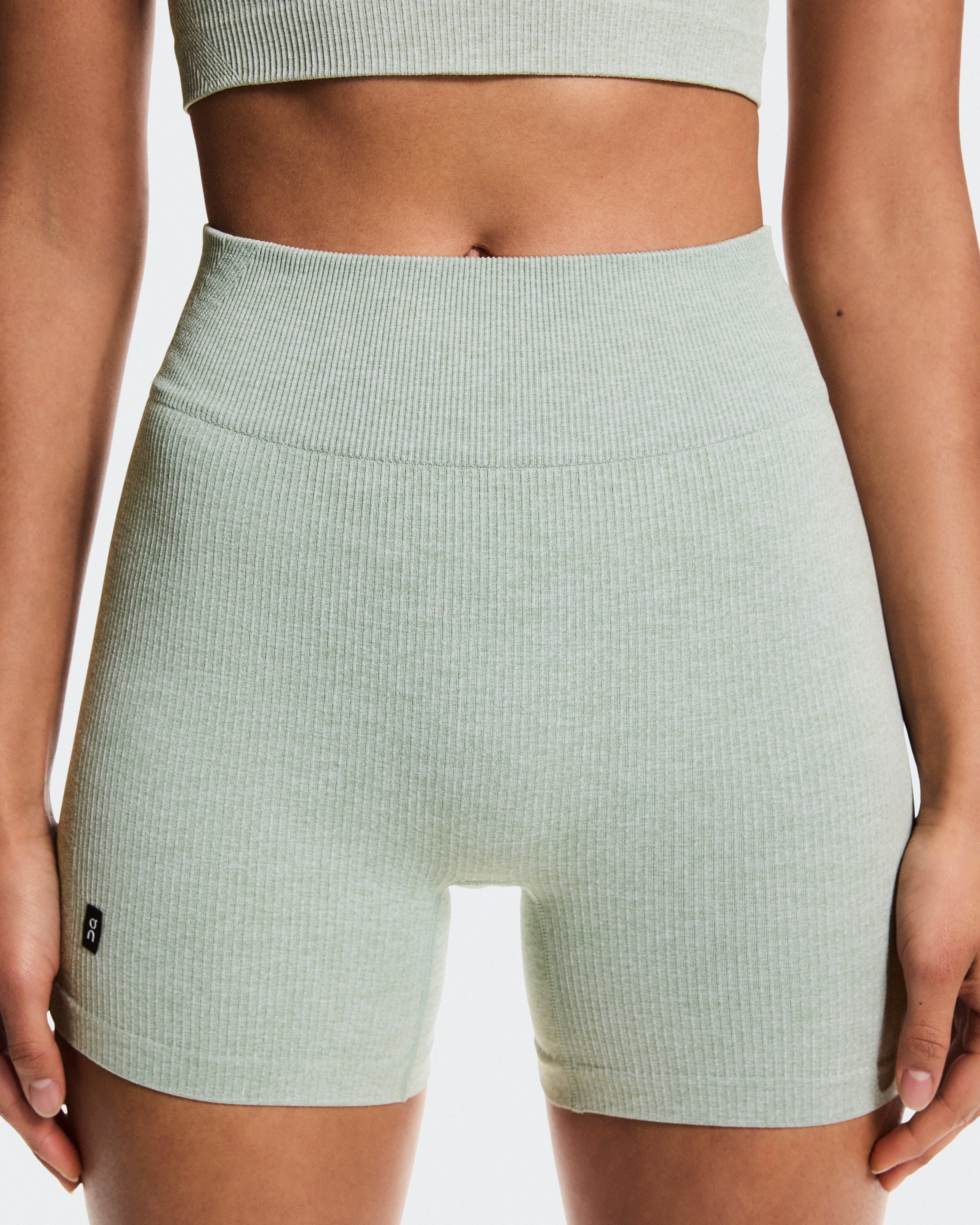 On Studio Knit Shorts Mineral Heather (Women'S)