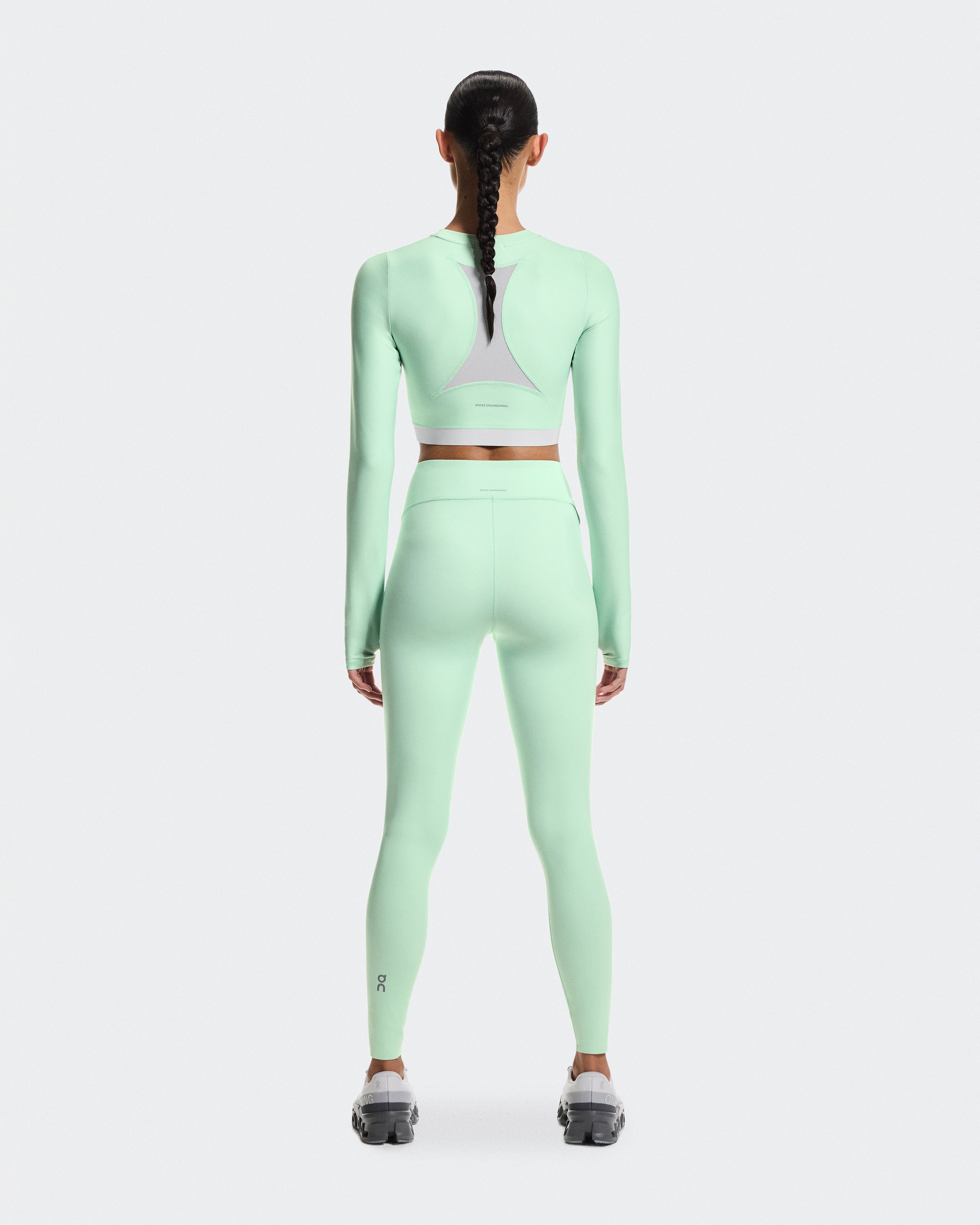On Train Long Sleeve Crop Creek (Women'S)