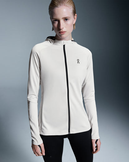 On Climate Zip Hoodie Silver (Women'S)