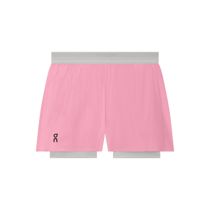 On 3" Performance 2/1 Shorts Magnolia | Glacier (Women'S)