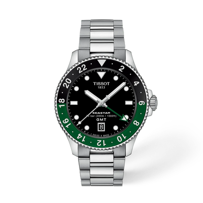 Seiko Tissot Seastar 1000 Gmt 40Mm T1208521105100