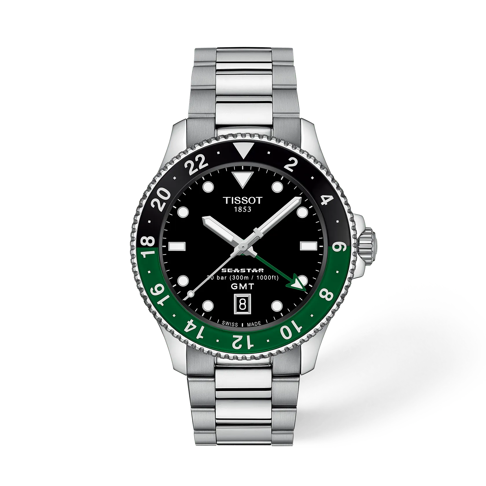 Tissot Seastar 1000 Gmt 40Mm T1208521105100